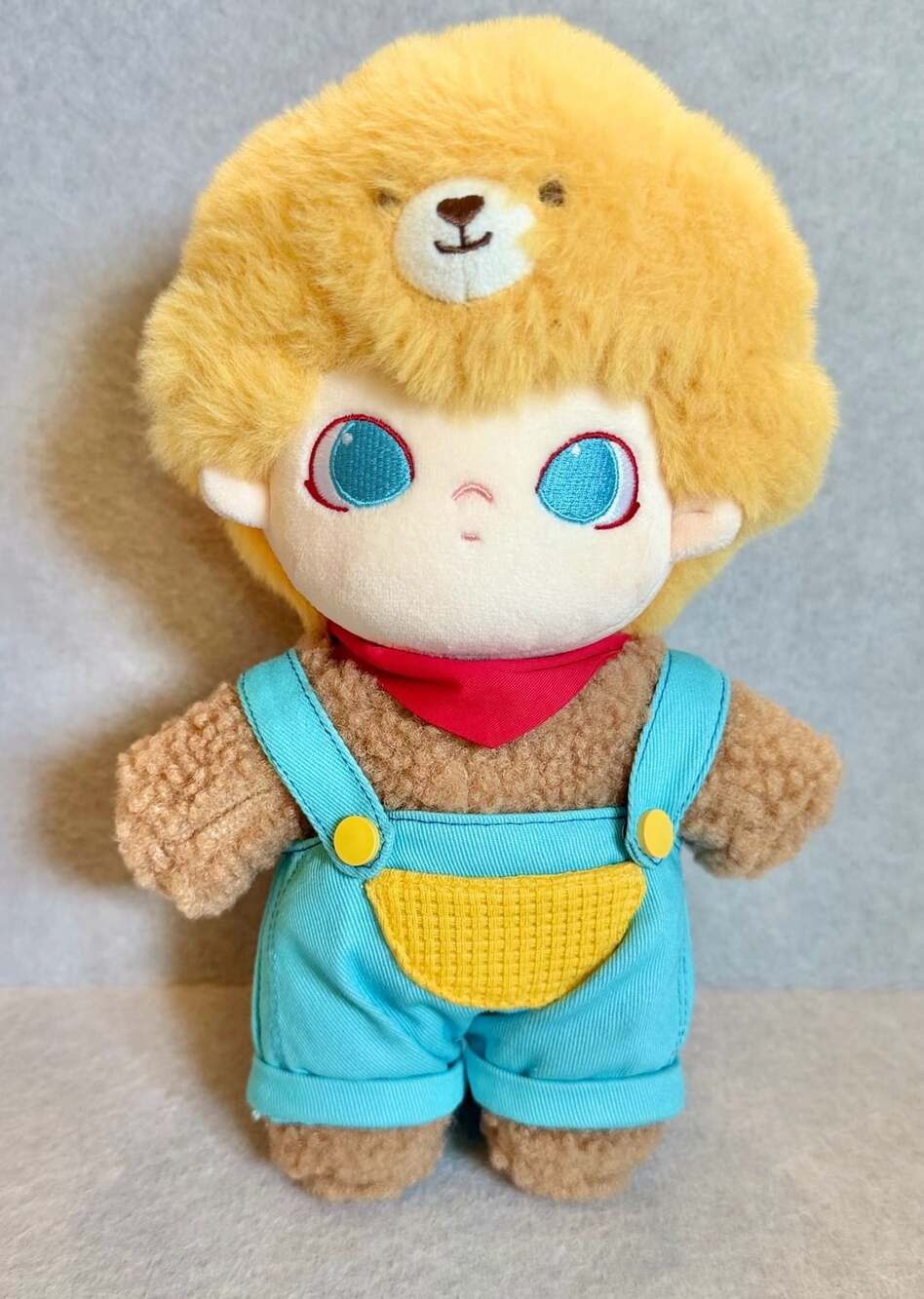 POP MART DIMOO WORLD Dating Series 20cm Cotton Doll Bear Hat Plush
